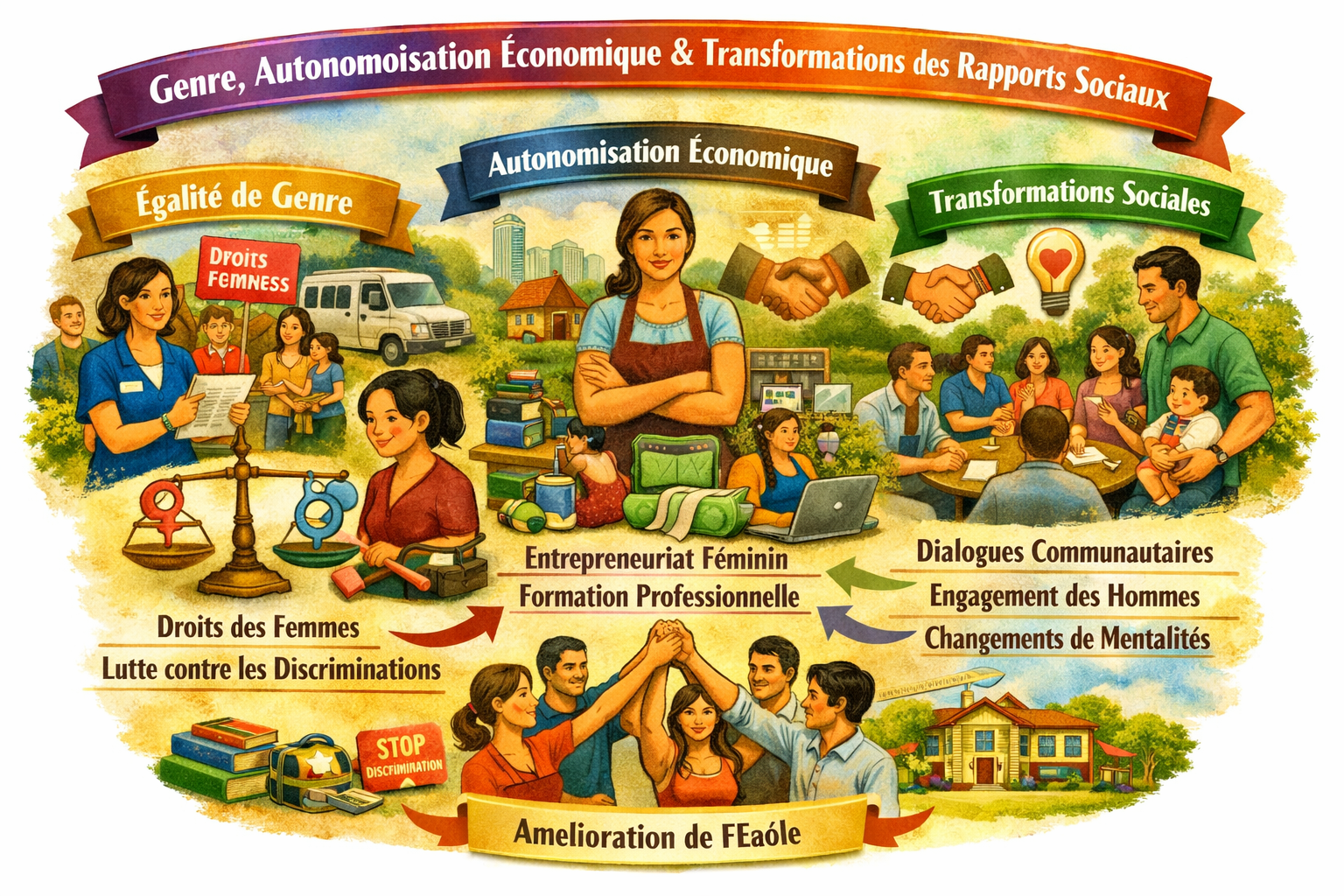 Genre, autonomisation économique et transformations des rapp…